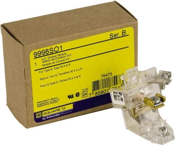 Square D - Contactor Contact Kit - For Use with Overload Relay and Retrofit Starter - Eagle Tool & Supply