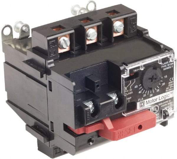 Square D - NEMA Size 2, 600 VAC, Thermal NEMA Overload Relay - For Use with Motor Logic - Eagle Tool & Supply