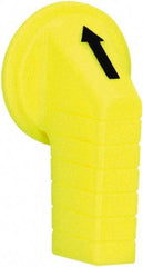 Schneider Electric - 30mm, Yellow, Selector Switch Operating Knob - For Use with Selector Switch - Eagle Tool & Supply