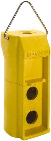 Square D - 2 Hole, 30mm Hole Diameter, Pushbutton Switch Enclosure - Eagle Tool & Supply