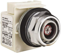 Schneider Electric - 120 V LED Indicating Light - Screw Clamp Connector - Eagle Tool & Supply