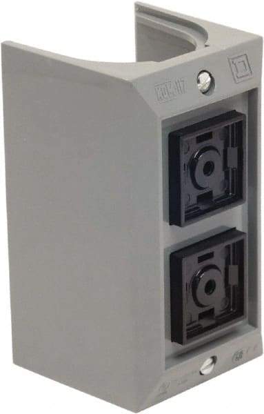 Square D - 5 Amp, Electrical Switch Contact Block - 600 VAC, For Use with Type B Pushbutton Station - Eagle Tool & Supply