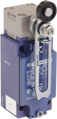 Telemecanique Sensors - SPDT, 2NC/2NO, 240 VAC, Screw Terminal, Roller Lever Actuator, General Purpose Limit Switch - 1, 2, 3, 4, 12 NEMA Rating, IP66 IPR Rating - Eagle Tool & Supply