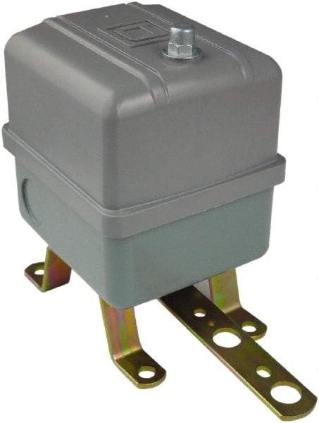 Square D - 1 NEMA Rated, DPST, Float Switch Pressure and Level Switch - 575 VAC, Line-Load-Load-Line Terminal - Eagle Tool & Supply