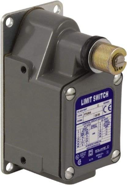 Square D - 3PDT, NC/NO, 600 VAC, Screw Terminal, Rotary Head Actuator, General Purpose Limit Switch - 1, 2, 4, 12, 13 NEMA Rating, IP65, IP66, IP67 IPR Rating - Eagle Tool & Supply