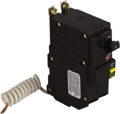Square D - 20 Amp, 240 VAC, 2 Pole, Bolt On Residual Current Circuit Breaker with Overcurrent Protection - 12-8, 14-8 AWG - Eagle Tool & Supply