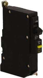 Square D - 30 Amp, 120 VAC, 1 Pole, Bolt On Residual Current Circuit Breaker with Overcurrent Protection - 12-8, 14-8 AWG - Eagle Tool & Supply