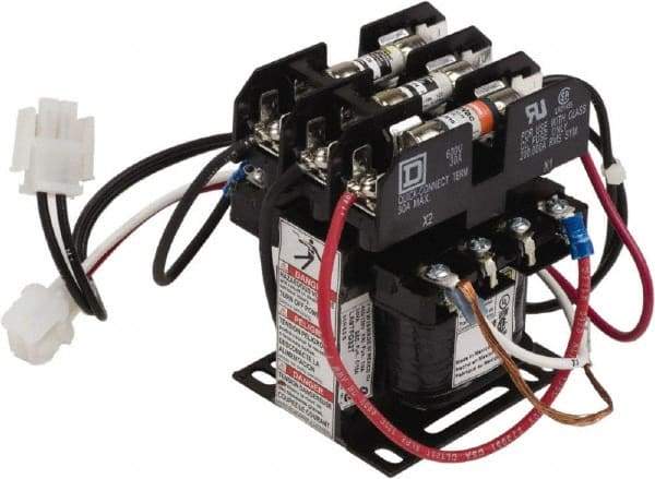 Schneider Electric - 1, 3 Phase, 50 VA, Control Transformer - Eagle Tool & Supply
