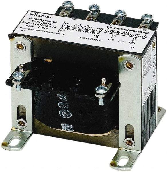 Square D - 1 Phase, 50 VA, Control Transformer - Eagle Tool & Supply