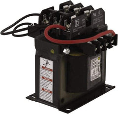 Square D - 1 Phase, 300 VA, Top Mount Fuse Block Control Transformer - 131°F Temp Rise - Eagle Tool & Supply