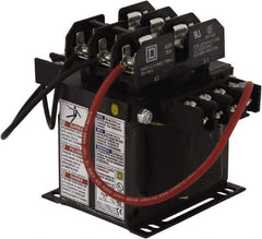 Square D - 1 Phase, 250 VA, Top Mount Fuse Block Control Transformer - 176°F Temp Rise - Eagle Tool & Supply