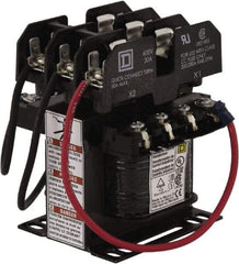 Square D - 1 Phase, 50 VA, Top Mount Fuse Block Control Transformer - 131°F Temp Rise - Eagle Tool & Supply