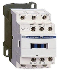 Schneider Electric - 2NC/3NO, 24 VAC at 50/60 Hz Control Relay - 17 V - Eagle Tool & Supply