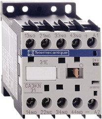 Schneider Electric - 4NO, 125 VDC Control Relay - 17 V - Eagle Tool & Supply