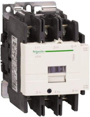 Schneider Electric - 3 Pole, 200 Coil VAC at 50/60 Hz, 80 Amp at 440 VAC, Nonreversible IEC Contactor - Bureau Veritas, CCC, CSA, CSA C22.2 No. 14, DNV, EN/IEC 60947-4-1, EN/IEC 60947-5-1, GL, GOST, LROS, RINA, RoHS Compliant, UL 508, UL Listed - Eagle Tool & Supply