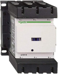 Schneider Electric - 3 Pole, 110 Coil VAC at 50/60 Hz, 150 Amp at 440 VAC, Nonreversible IEC Contactor - Bureau Veritas, CCC, CSA, CSA C22.2 No. 14, DNV, EN/IEC 60947-4-1, EN/IEC 60947-5-1, GL, GOST, LROS, RINA, RoHS Compliant, UL 508, UL Listed - Eagle Tool & Supply