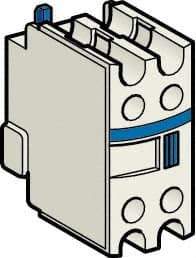 Schneider Electric - Contactor Auxiliary Contact Block - For Use with CR1F, TeSys D and TeSys F - Eagle Tool & Supply