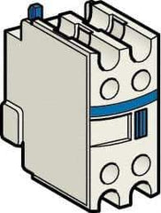 Schneider Electric - Contactor Auxiliary Contact Block - For Use with TeSys D and TeSys F - Eagle Tool & Supply