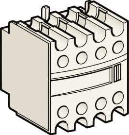 Schneider Electric - Contactor Auxiliary Contact Block - For Use with TeSys D and TeSys F - Eagle Tool & Supply