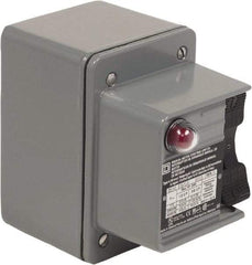 Square D - 3 Poles, 30 Amp, NEMA, Enclosed Toggle Manual Motor Starter - 1 hp at 90 VDC, 10 hp at 460 VAC, 10 hp at 575 VAC, 1-1/2 hp at 230 VDC, 2 hp at 115 VAC, 2 hp at 115 VDC & 7-1/2 hp at 230 VAC, CE, CSA, NEMA 4 & UL Listed - Eagle Tool & Supply