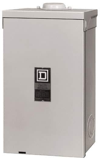 Square D - Circuit Breaker Enclosure - Use with 15-100A FAL/FHL/FCL Circuit Breaker - Eagle Tool & Supply
