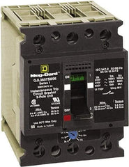 Square D - 3 Continuous Amp, Motor Circuit Protector - 3 Pole, 9 to 33 A Trip Setting - Eagle Tool & Supply