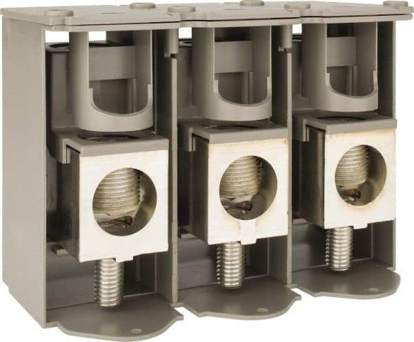 Square D - 600 Amp Circuit Breaker Lug Kit - 2/0 Stranded (Aluminum), 2/0 Stranded (Copper) AWG, Use with Circuit Breakers - Eagle Tool & Supply
