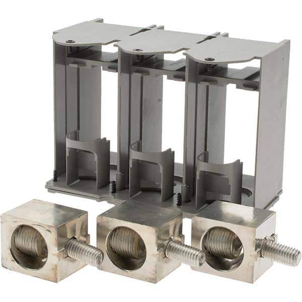 Square D - 400 Amp Circuit Breaker Lug Kit - 2 Stranded (Aluminum), 2 Stranded (Copper) AWG, Use with Circuit Breakers - Eagle Tool & Supply