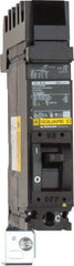 Square D - 20 Amp, 125 VDC, 277 VAC, 1 Pole, Plug On Molded Case Circuit Breaker - Thermal Magnetic Trip, 12-4 (Aluminum), 14-4 (Copper) AWG, 4.16 Inch Deep x 6 Inch High x 1-1/2 Inch Long - Eagle Tool & Supply