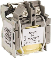 Square D - Circuit Breaker Shunt Trip - 24 VDC Control Voltage, Use with H Frame Circuit Breaker, J Frame Circuit Breaker, L Frame Circuit Breaker - Eagle Tool & Supply