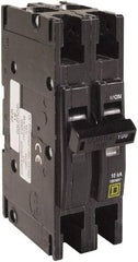 Square D - 125 Amp, 240 VAC, 2 Pole, Panel Mount Miniature Circuit Breaker - 12-2/0 AWG - Eagle Tool & Supply
