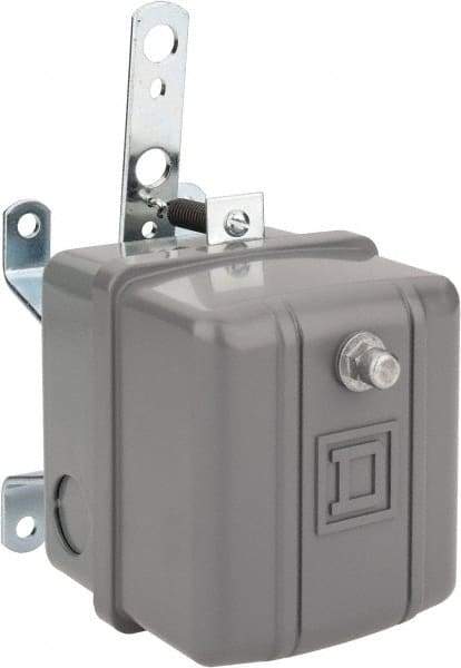 Square D - 1 NEMA Rated, DPST, Float Switch Pressure and Level Switch - 575 VAC, Line-Load-Load-Line Terminal - Eagle Tool & Supply