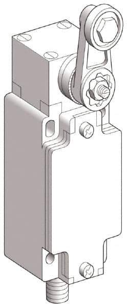 Telemecanique Sensors - DP, NC/NO, 240 VAC, 5-Pin M12 Male Terminal, Roller Lever Actuator, General Purpose Limit Switch - IP66 IPR Rating - Eagle Tool & Supply