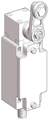 Telemecanique Sensors - DP, NC/NO, 240 VAC, 5-Pin M12 Male Terminal, Roller Lever Actuator, General Purpose Limit Switch - IP66 IPR Rating - Eagle Tool & Supply