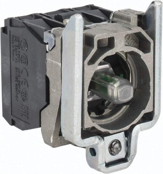 Schneider Electric - 24 V Blue Lens LED Indicating Light - Screw Clamp Connector, Vibration Resistant - Eagle Tool & Supply