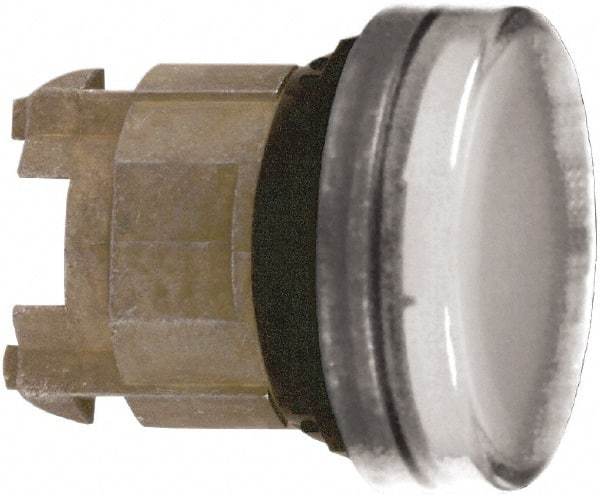 Schneider Electric - Clear Lens Pilot Light - Round Lens, Shock Resistant, Vibration Resistant, Water Resistant - Eagle Tool & Supply