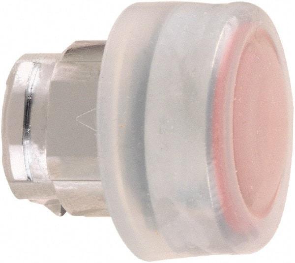 Schneider Electric - 22mm Mount Hole, Flush, Pushbutton Switch Only - Round, Red Pushbutton, Nonilluminated, Momentary (MO) - Eagle Tool & Supply