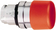 Schneider Electric - 22mm Mount Hole, Extended Mushroom Head, Pushbutton Switch Only - Round, Red Pushbutton, Nonilluminated, Momentary (MO) - Eagle Tool & Supply