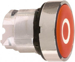 Schneider Electric - 22mm Mount Hole, Flush, Pushbutton Switch Only - Round, Red Pushbutton, Nonilluminated, Momentary (MO) - Eagle Tool & Supply