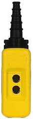 Square D - 2 Hole, Polypropylene Pushbutton Switch Enclosure - Eagle Tool & Supply