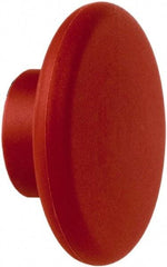 Schneider Electric - Extended Mushroom Head Pushbutton Switch Knob - Red, Nonilluminated - Eagle Tool & Supply