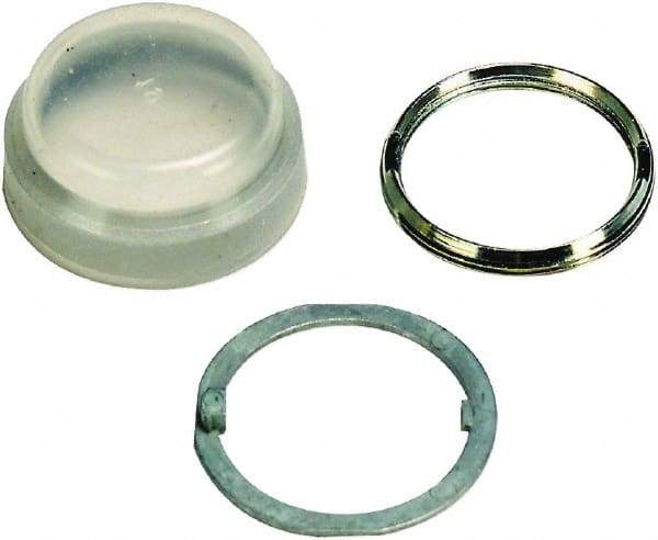 Schneider Electric - Pushbutton Switch Boot - Clear, Round Button, Illuminated - Eagle Tool & Supply