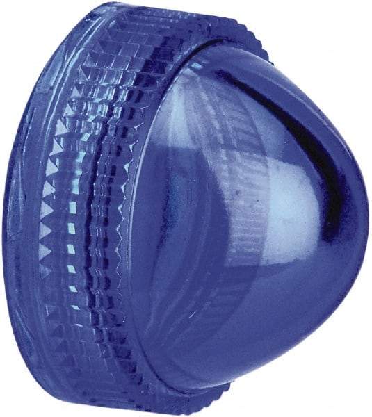 Schneider Electric - Pilot and Indicator Light Lens - Blue - Eagle Tool & Supply