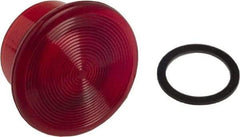 Schneider Electric - Extended Mushroom Head Pushbutton Switch 1-3/8" Knob - Red, Round Button, Illuminated - Eagle Tool & Supply