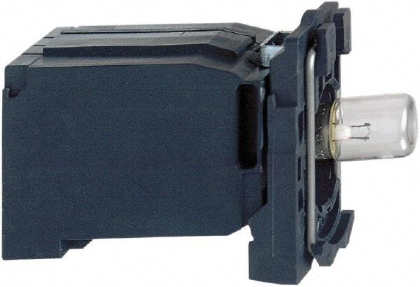 Schneider Electric - 400 VAC at 50/60 Hz Incandescent Indicating Light - Screw Clamp Connector, Vibration Resistant - Eagle Tool & Supply