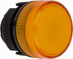 Schneider Electric - Yellow Lens Incandescent Pilot Light - Round Lens, Shock Resistant, Vibration Resistant - Eagle Tool & Supply