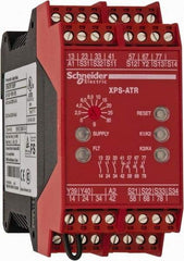 Schneider Electric - Electromechanical Screw Clamp General Purpose Relay - 6 Amp at 24 VDC, 24 VDC, 45mm Wide x 99mm High x 114mm Deep - Eagle Tool & Supply