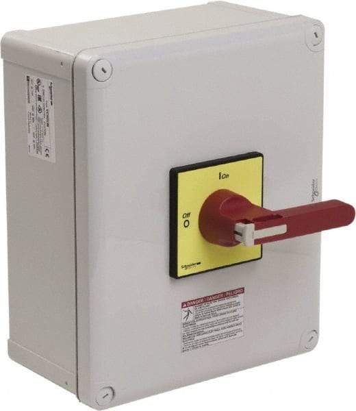 Square D - 3 Phase, 3 Pole, 1 & 12, Enclosed Cam & Disconnect Switch - PVC - Eagle Tool & Supply