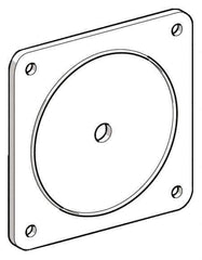 Schneider Electric - Cam and Disconnect Switch Gasket - For Use with 60 x 60mm Front Plate & Front Mounting Cam Switches, K1 Switches, K2 Switches - Eagle Tool & Supply