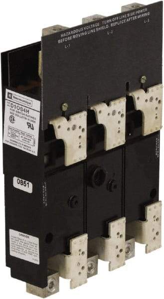 Square D - 1 & 3 Phase, 600VAC, 1 Pole, 4, Open Nonfused Cam & Disconnect Switch - 1 Wire - Eagle Tool & Supply